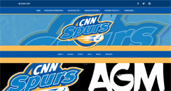 Desktop Screenshot of cnnspurs.com